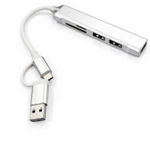 Hub Usb+Type-c 5 In2