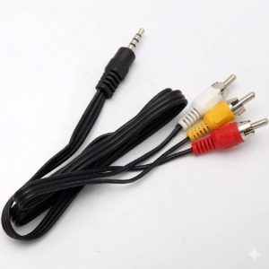 Tv Cable 3*1 (1 by 3) RCA Male Cable